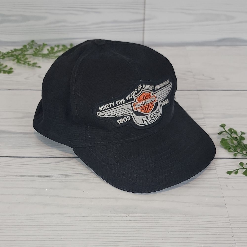 Harley-Davidson 95th Anniversary Cap - Black Unisex One Size